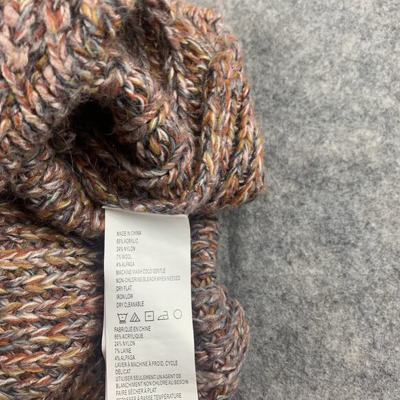 Prana Sweater Womens Small Turtleneck Wool Alpaca Pullover Chunky - Picture 5 of 6